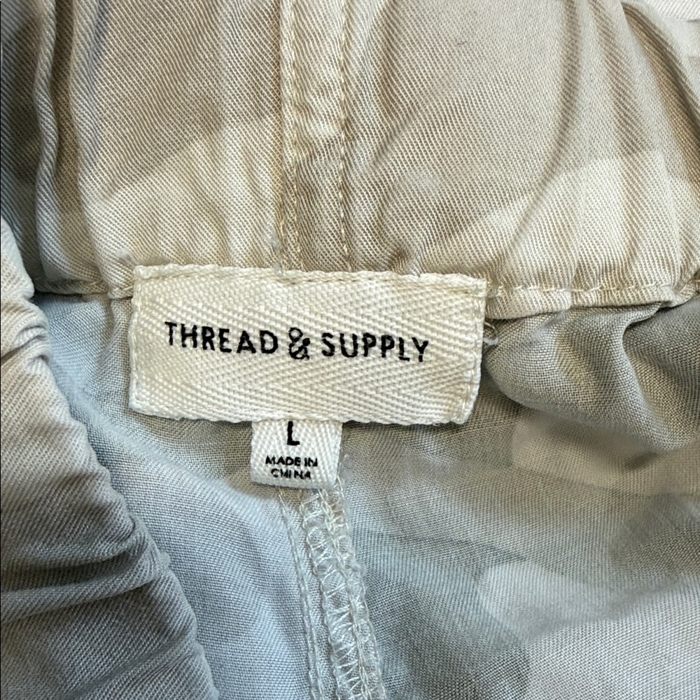 Thread & Supply Gray Camouflage Women's Cargo Shorts - Picture 2 of 5